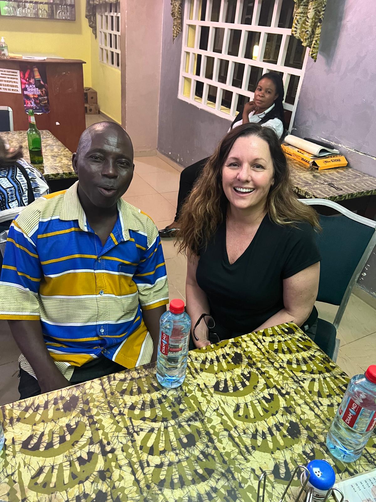 Theresa visit to Liberia.